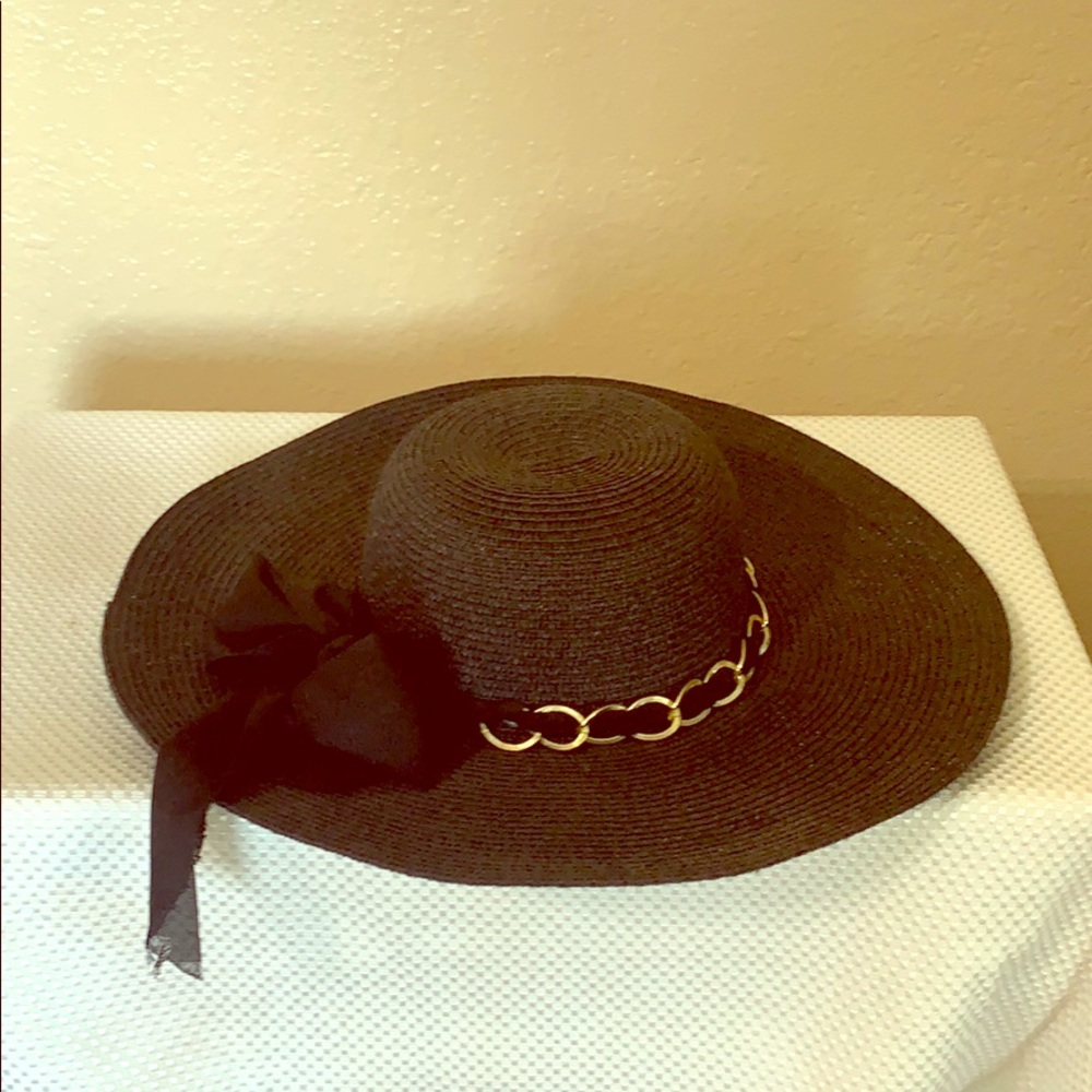 Black elegant hat